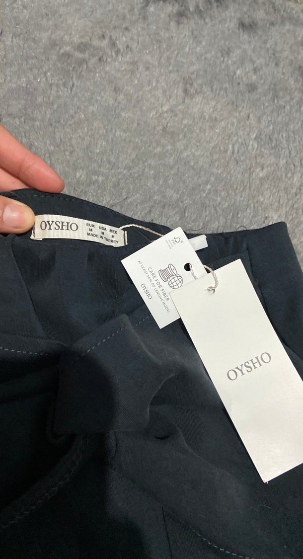 Oysho Siyah Kemerli Uzun Kadın Etek - Görsel 3