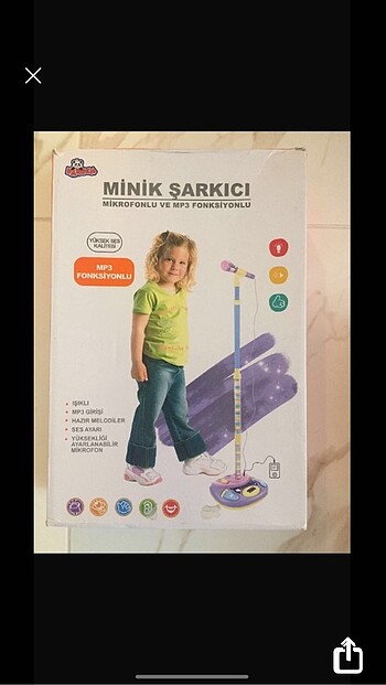 Vardem mp3 mikrofonlu ayaklı sorunsuz