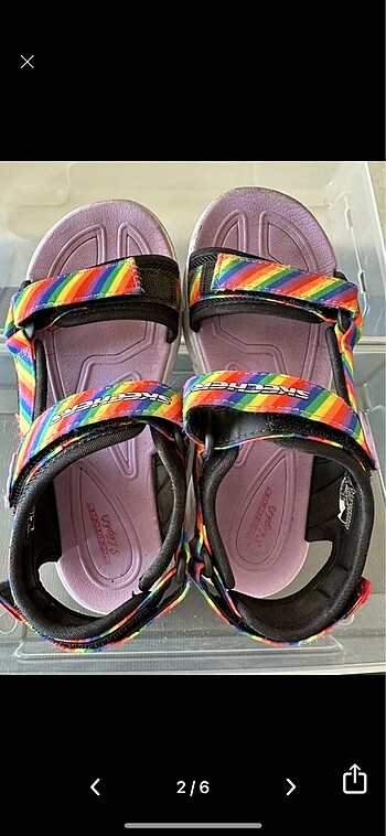 Skechers SKECHERS 35 numara sandalet