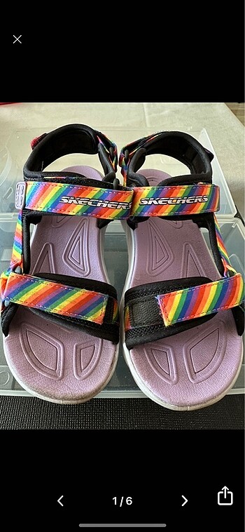 SKECHERS 35 numara sandalet
