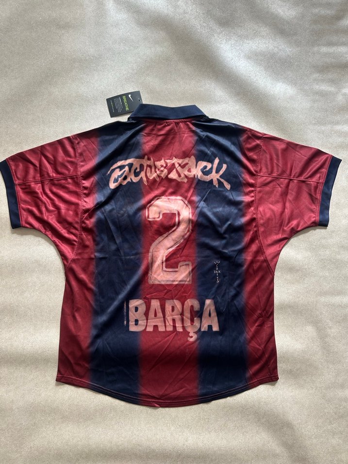 Cactus Jack x Barcelona özel seri forma - Görsel 2