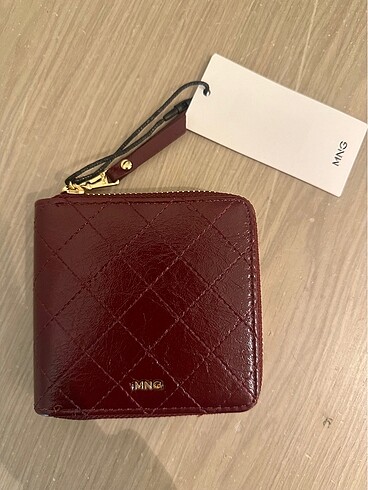  Beden bordo Renk Mango cüzdan