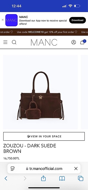 Mango Manc zouzor dar suede brown