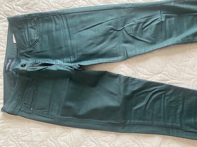 29 Beden yeşil Renk Network skinny mumlu