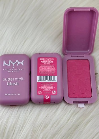 NYX Buttermelt Pembe Allık - Görsel 4
