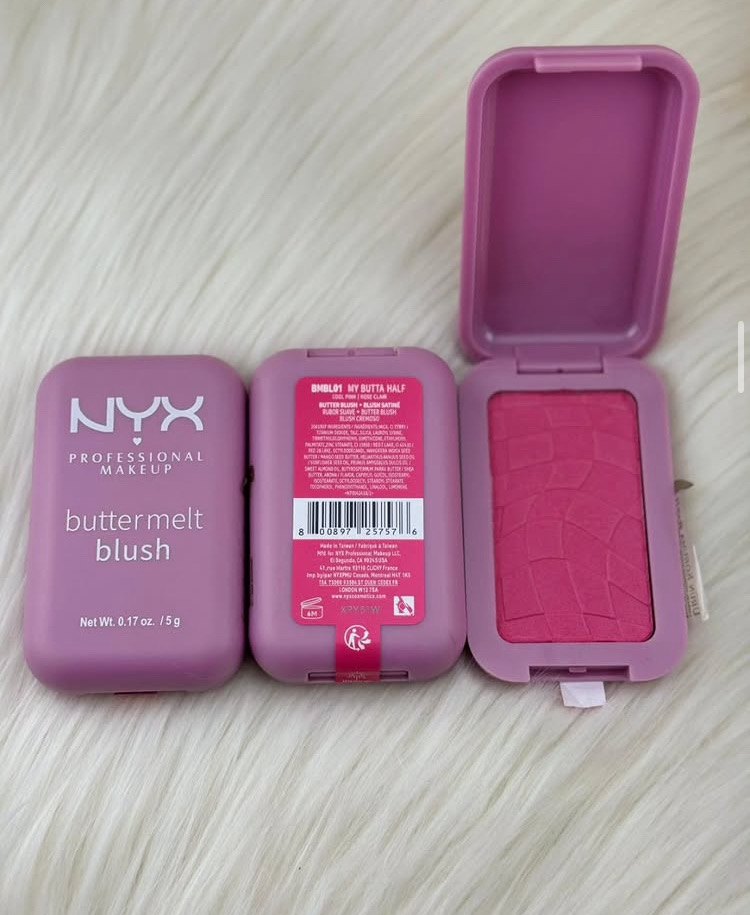NYX Buttermelt Pembe Allık - Görsel 4