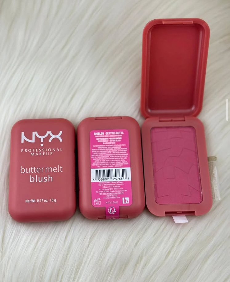 NYX Buttermelt Pembe Allık - Görsel 3