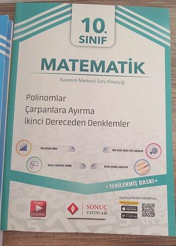 10. Sınıf Matematik Kazanım Merkezi Soru Kitabı