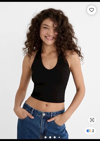 Halter yaka crop