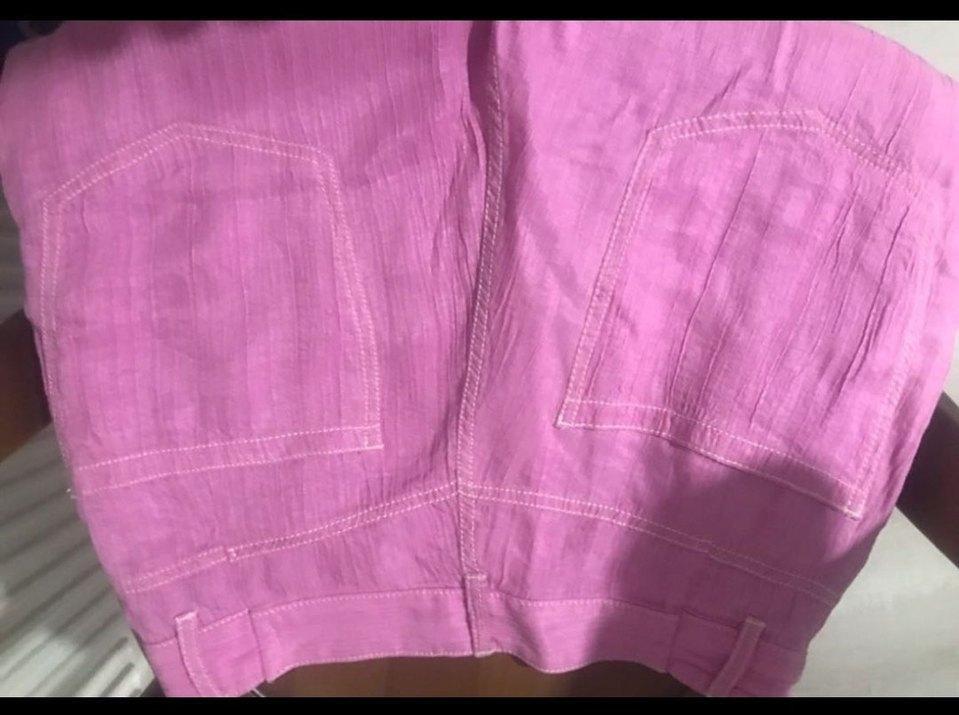 Pembe Kadın Pantolon - Görsel 5