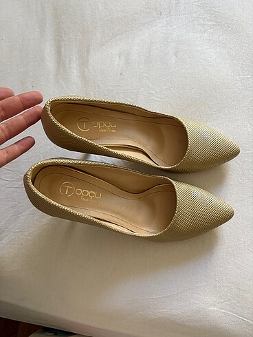 Diğer Altın sarısı gold seri stiletto