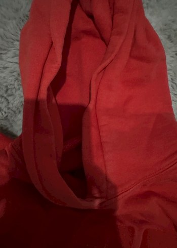 m Beden kırmızı Renk Kırmızı Kapüşonlu Kadın Sweatshirt