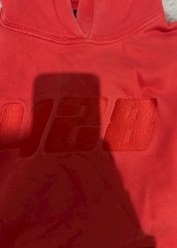 Bershka Kırmızı Kapüşonlu Kadın Sweatshirt