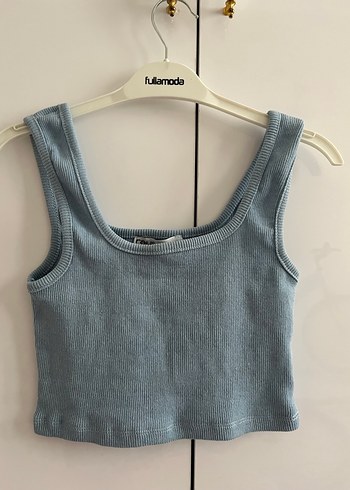 Mavi Denim Kısa Kadın Atlet