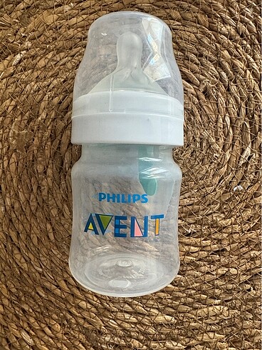 Beden beyaz Renk PHILIPS AVENT ANTİKOLİK BİBERON ve yedek 6+ ay hiç kullanılmamış