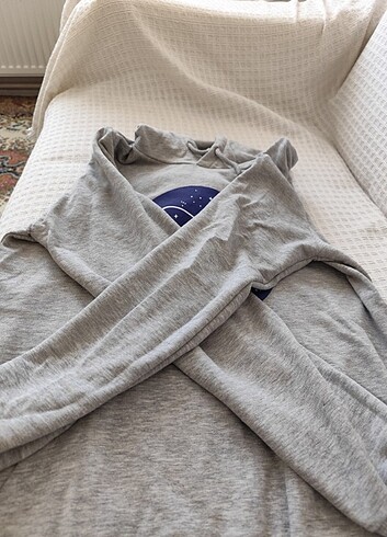 s Beden gri Renk Lc Waikiki kapşonlu sweatshirt