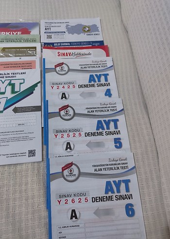 AYT Alan Yeterlilik Testi Deneme Sınavları