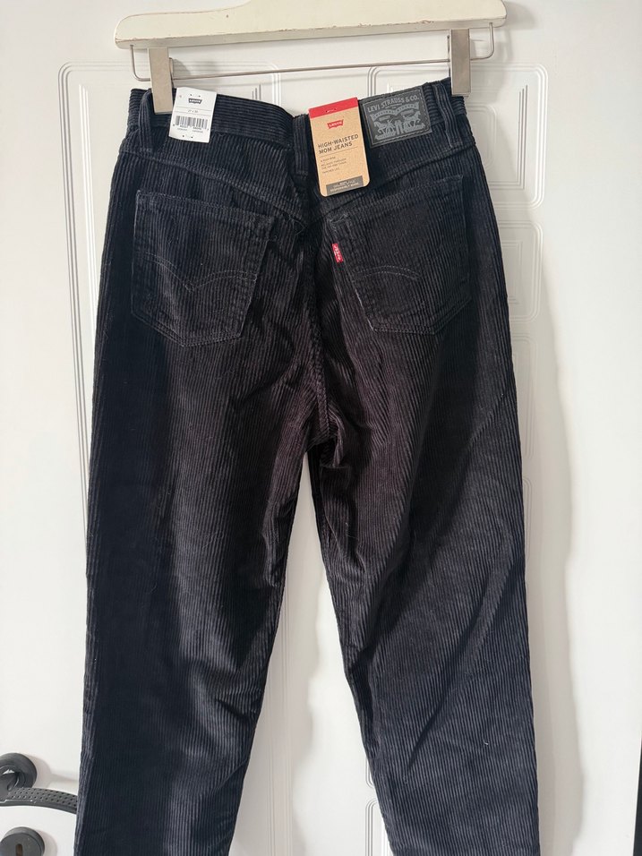 Levis Siyah Fitilli Keten Pantolon — görsel 5/7