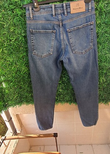 Aston Martin martin mix 29 beden Mavi Düğmeli Erkek Denim Pantolon