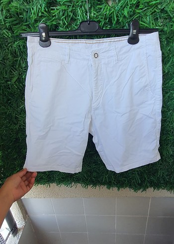 Massimo Dutti massimo dutti 38 beden kadin Kemerli Mini Şort