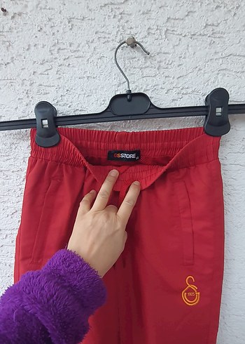 Kızlar İçin Kırmızı Streetwear Eşofman Altı - Görsel 4