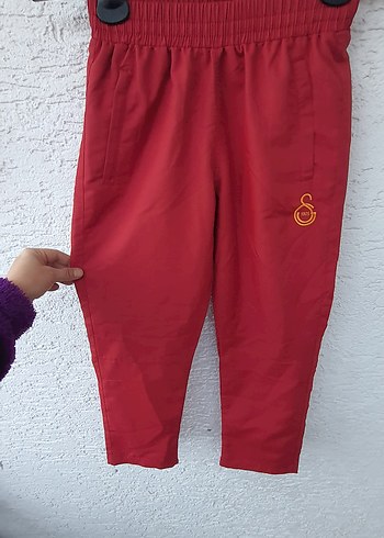 Kızlar İçin Kırmızı Streetwear Eşofman Altı - Görsel 3