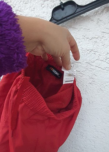 Kızlar İçin Kırmızı Streetwear Eşofman Altı - Görsel 8