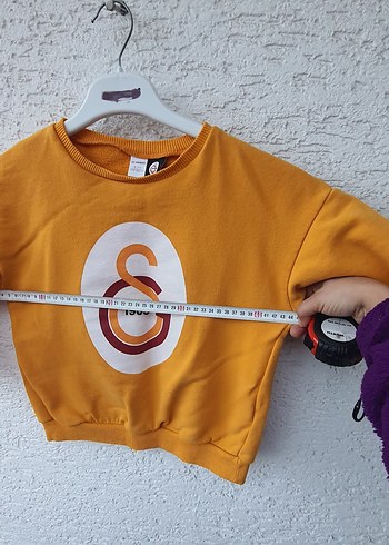 Sarı Erkek Çocuk Sweatshirt 1905 Baskılı - Görsel 2