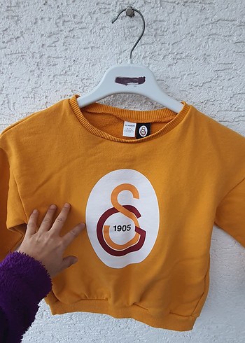 Sarı Erkek Çocuk Sweatshirt 1905 Baskılı - Görsel 5