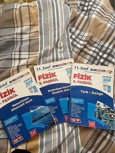  11. Sınıf fizik soru bankası fasikul çap yayınları