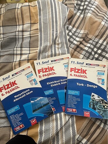 11. Sınıf fizik soru bankası fasikul çap yayınları
