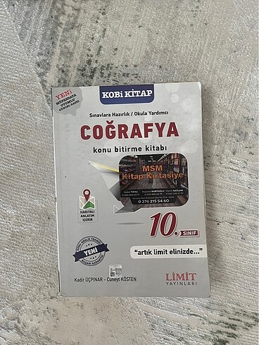 Limit yayınları 9.sınıf coğrafya soru bankası konu anlatımlı kit