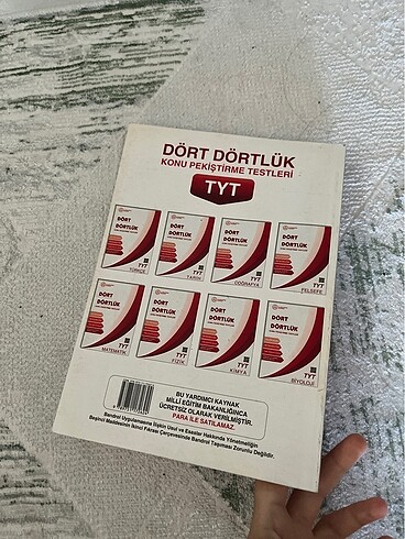  Beden Dört dörtlük tyt biyoloji soru bankası meb