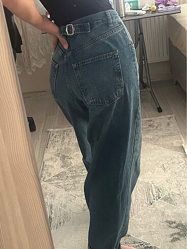 s Beden mavi Renk Baggy pantolon maule jean