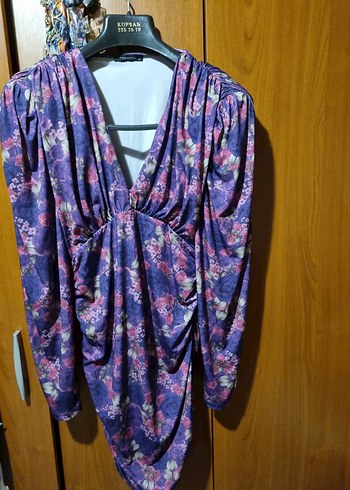 Mor elbise - Görsel 4