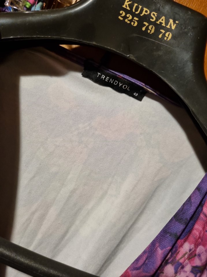 Mor elbise - Görsel 3