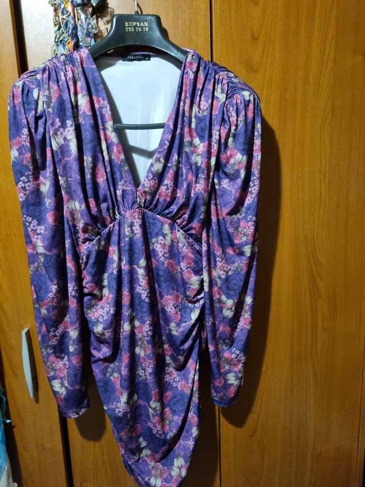 Mor elbise - Görsel 4