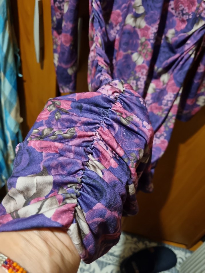 Mor elbise - Görsel 5