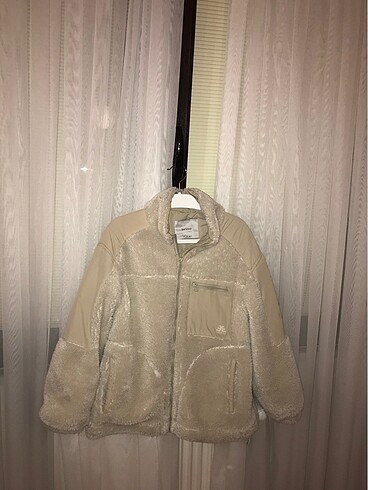 bershka yünlü oversize ceket