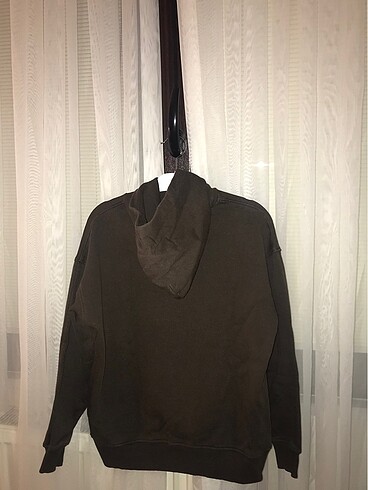 s Beden kahverengi Renk pull and bear oversize sweatshirt
