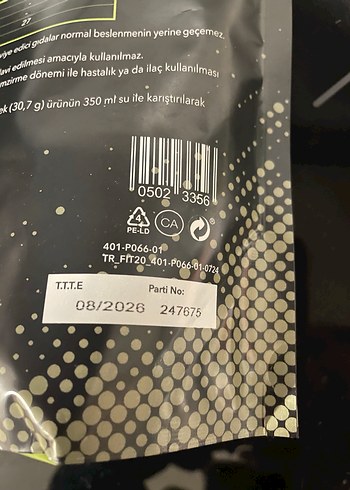 Amare FIT20 Whey Protein, Kollajen ve Magnezyum Tozu 430g - Görsel 3