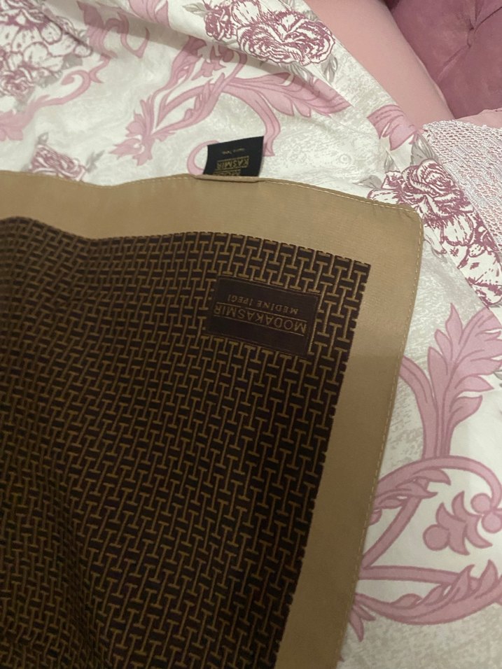 Kahverengi Kadın Şal - Görsel 2