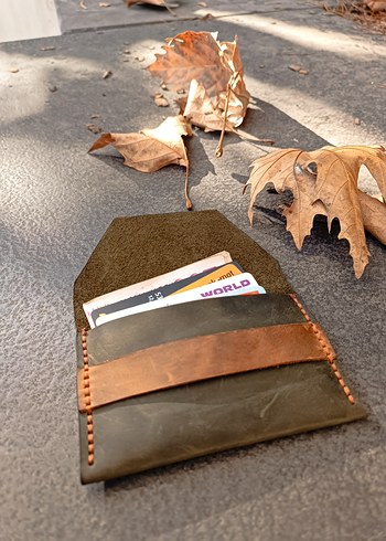 Hakiki Deri Cüzdan Kartlık - Görsel 5