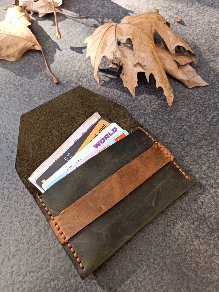 Hakiki Deri Cüzdan Kartlık - Görsel 3