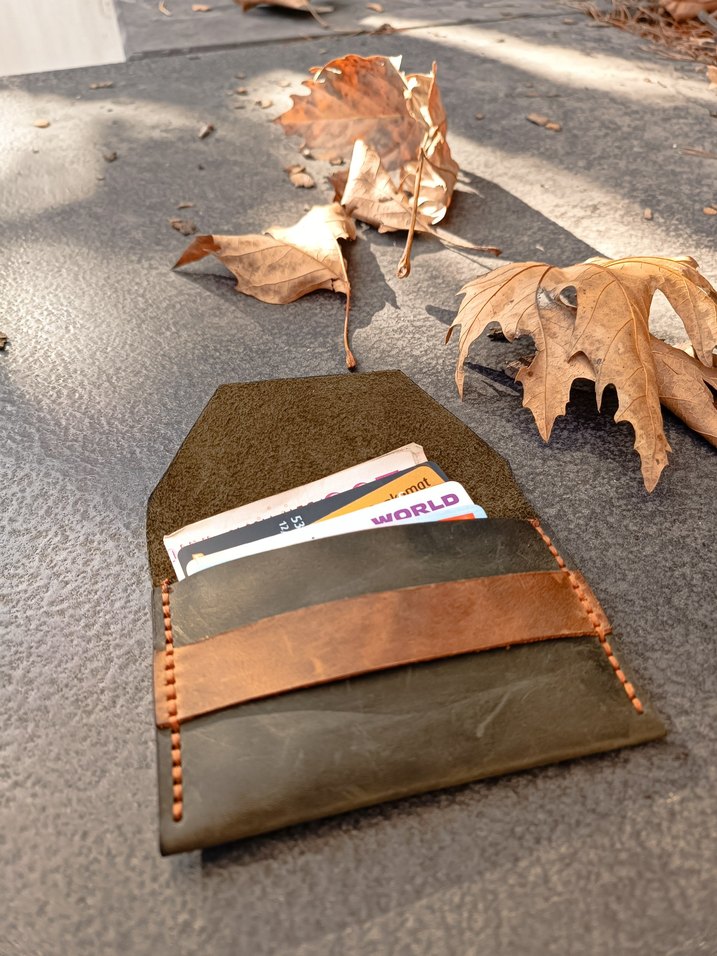 Hakiki Deri Cüzdan Kartlık - Görsel 5