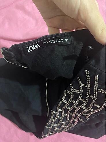 m Beden siyah Renk Zara bluz