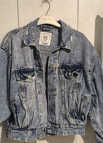 Denim oversize ceket 