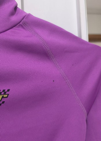 Defacto Mor Yüksek Yakalı Kız Sweatshirt - Görsel 6