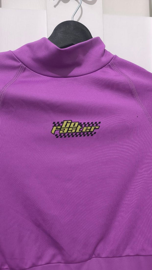 Defacto Mor Yüksek Yakalı Kız Sweatshirt - Görsel 2