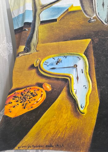 Dali Belleğin Azmi Duvar Örtü-Halısı - Görsel 5